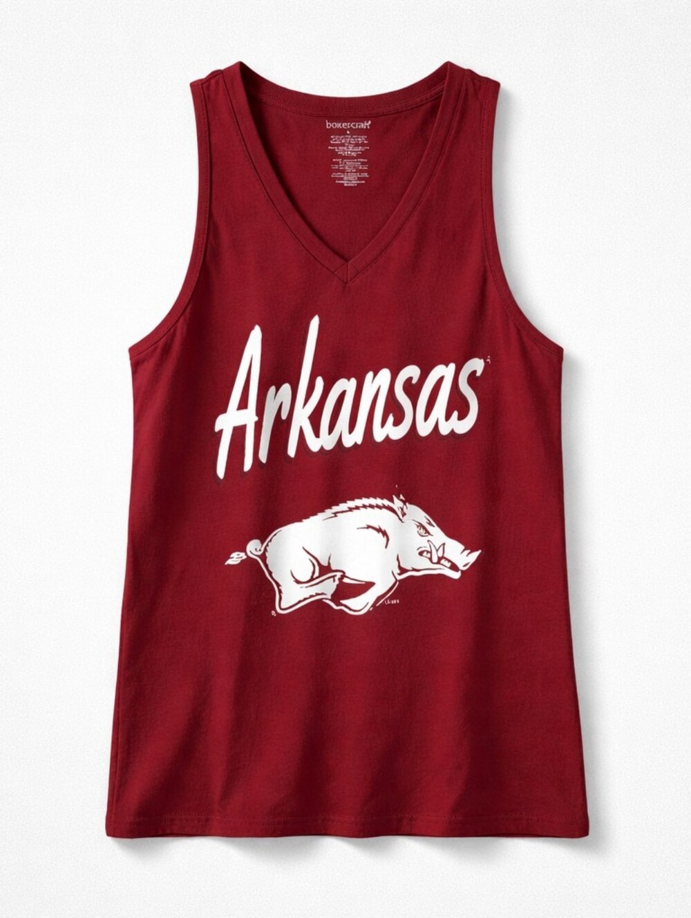 Boxercraft Arkansas Razorback Women's Tank Top - Size L